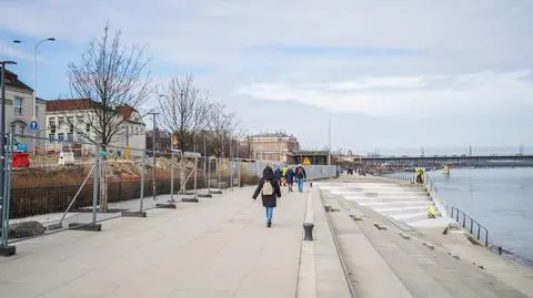Od poniedziałku do piątku bulwary będą niedostępne