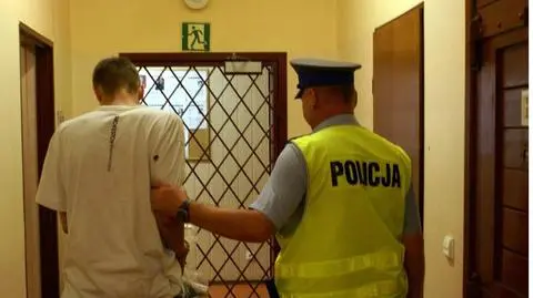 Malował po stacji Świętokrzyska