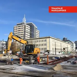 Budowa linii tramwajowej na Kasprzaka