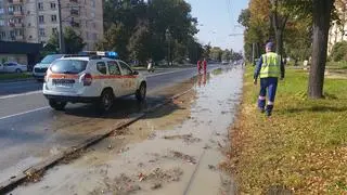 Awaria wodociągowa na Pradze Południe