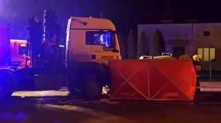 Wypadek w okolicy Góry Kalwarii