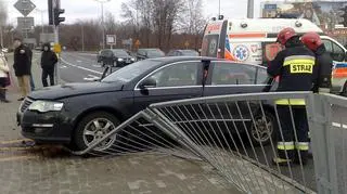 W wypadku na Lazurowej rannych zostało 6 osób - fot. Dawid Krysztofiński/tvnwarszawa.pl