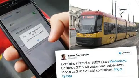 Darmowe WiFi w komunikacji. Niespełniona obietnica prezydent