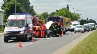 Wypadek na Połczyńskiej