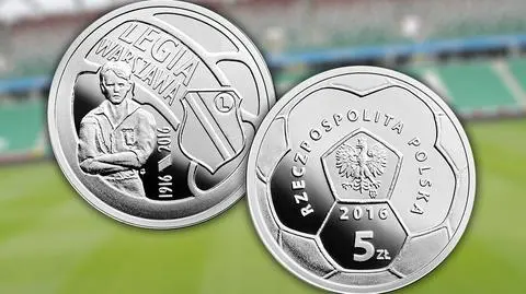 Legia trafi na 5 złotych