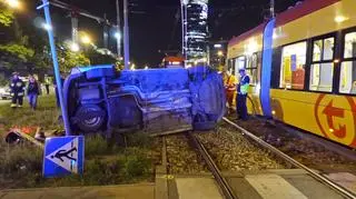 Zderzenie z tramwajem na Towarowej