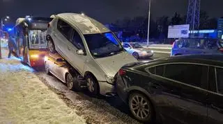 Zderzenie na ulicy gen. Augusta Emila Fieldorfa "Nila"