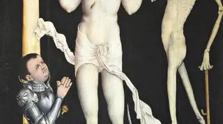 Lucas Cranach St., "Św. Małgorzata", fragment ołtarza z katedry św. Wita w Pradze, ok. 1504