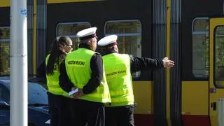 Zdarzenie z udziałem tramwaju na rondzie Żaba