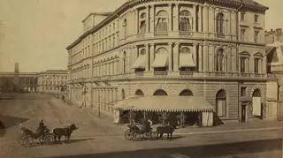 Hotel Europejski w roku 1878 