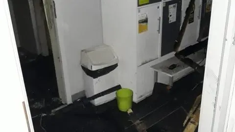 Pożar na siłowni, ogień zauważył ćwiczący policjant