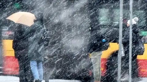 Sypnęło śniegiem. Na ulice wyjechały posypywarki 