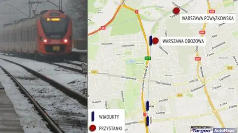 Kolej wybuduje nowe przystanki i wiadukty. Od marca utrudnienia na Woli