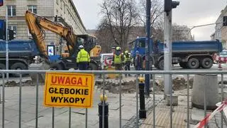 Awaria ciepłownicza w Warszawie