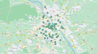 Stacje ładowania w Warszawie