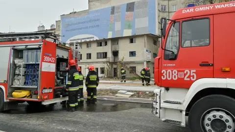 Policjant podtruł się dymem. Ratował bezdomnych z pożaru