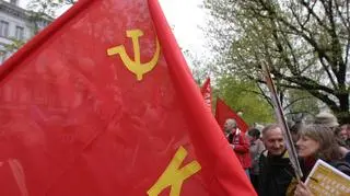 Manifestacja środowisk anarchistycznych