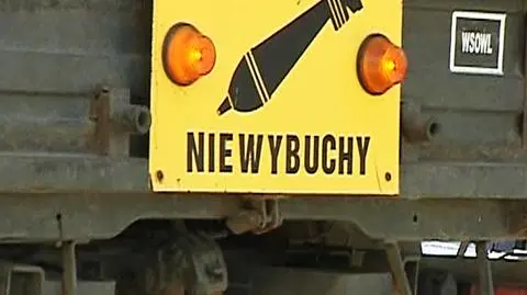 Wywrotka "dostarczyła" niewybuch na Okęcie