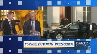 Marcin Święcicki i Sebastian Kaleta w "Faktach po Faktach"