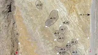 PLAN WYKOPALISK XVII wieku, stacja Trocka