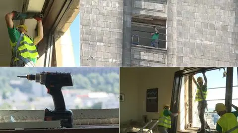 Jeden dzień, jedno okno. Wymiana stolarki w PKiN