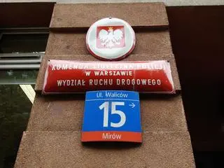 Wydział Ruchu Drogowego KSP przy ulicy Waliców