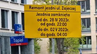 Remont ulicy Zajęczej 