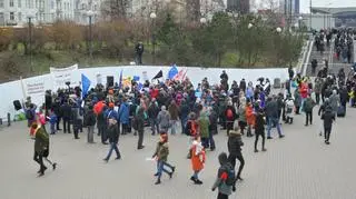 Demonstracja "NIE dla rasistowskiej przemocy"