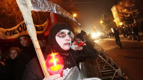 "Stan wojenny przypominał mi najazd Hitlera"