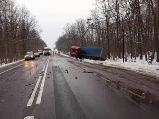 Zderzenie na drodze wojewódzkiej numer 630