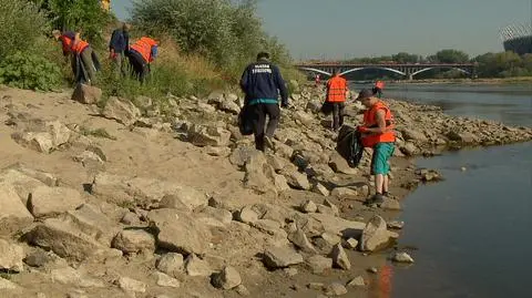 Są i skarby z XVII wieku, i sprzęt AGD. Wielkie sprzątanie Wisły