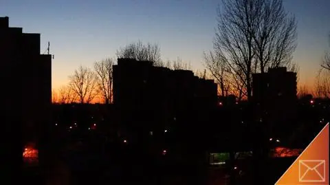Warszawa o poranku: słonecznie ale chłodno