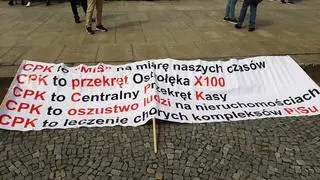 Protest rolników w Warszawie