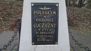 Pomnik poległych w bitwie ze Szwedami