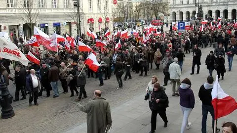 Dwa tysiące w marszu przed Pałac Prezydencki