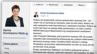 Prezydent Warszawy o ataku na Nigeryjczyka