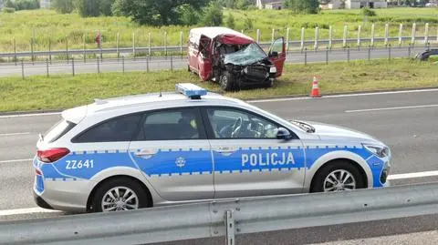 Wypadek na obwodnicy Radzymina. "Ranne trzy osoby, w tym dwoje dzieci"