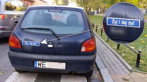 "Żyj i daj żyć. Nie parkuj na przejściach dla pieszych"