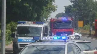 Działania policji na Bródnie