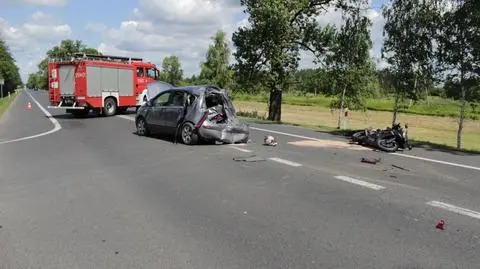 19-letnia motocyklistka zginęła w wypadku