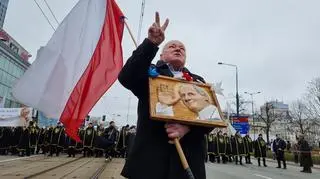 Marsz papieski idzie ulicami stolicy