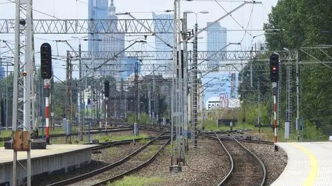 warszawa wschodnia, utrudnienia, tory, kolej