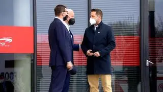 Joe Biden przybył na Stadion Narodowy