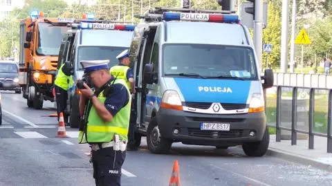 Policja: celowo doprowadził do niemal 90 kolizji, a potem wymuszał pieniądze od uczestników