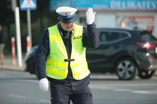 Wypadek na skrzyżowaniu Woronicza z aleją Niepodległości