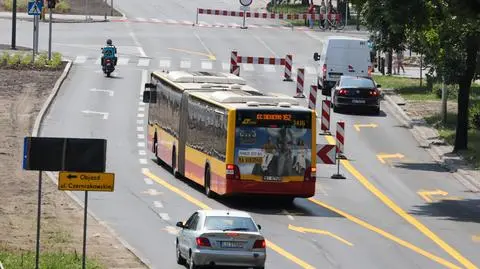 Pierwsze tak duże frezowanie w tym roku. Zamknęli fragment Czerniakowskiej