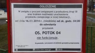 Zlikwidowano ważny przystanek