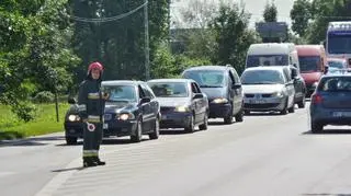 Zderzenie na Płochocińskiej