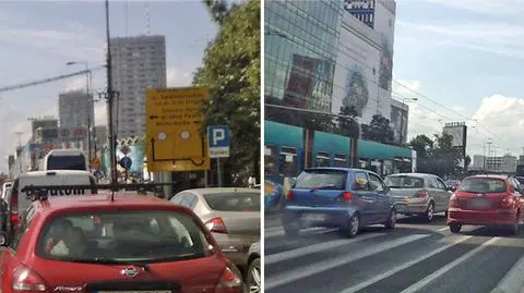 Komunikacyjny paraliż centrum