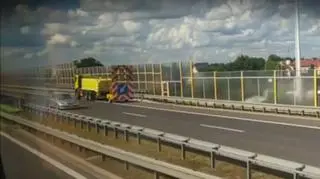 Kierowca mazdy jechał trasą S3 pod prąd